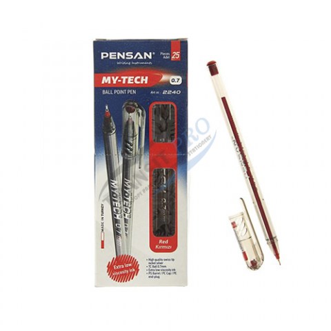 Shop_Ball_Pen_Pensan_MYtech_red